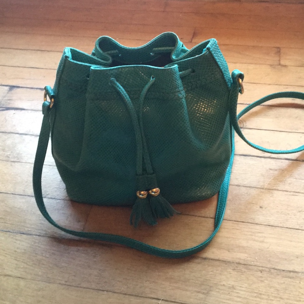 Ganson Snakeskin Bag